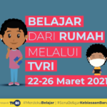 Panduan BDR TVRI Minggu Ke-12 Tahun 2021 (22-26 Maret 2021)