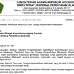 Pemetaan Kelompok Kerja Guru KKG dan Tenaga Kependidikan Madrasah