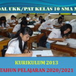 Latihan Soal UKK PAT Sejarah Indonesia Kelas 10 SMA MA K13 2021