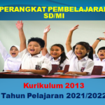 Perangkat Mengajar SD MI K13 Tahun Pelajaran 2021/2022