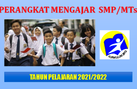 Perangkat Mengajar SMP MTS K13 Tahun Pelajaran 2021/2022