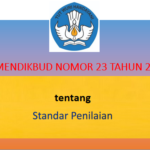 Permendikbud Nomor 23 Tahun 2016 tentang Standar Penilaian