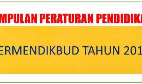 Download Kumpulan Peraturan Pendidikan Permendikbud Tahun 2018