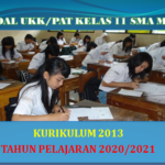 Latihan Soal UKK PAT Kimia Kelas 11 SMA MA K13 Tahun 2021