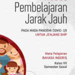 Modul PJJ Bahasa Inggris Kelas 7 SMP Semester Gasal Tahun Pelajaran 2021/2022