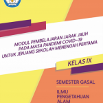 Modul PJJ IPA Kelas 9 SMP Semester Gasal Tahun Pelajaran 2021/2022