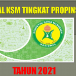 Latihan Soal Kompetisi Sains Madrasah KSM MA Tingkat Propinsi Tahun 2021