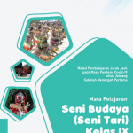 Modul PJJ Seni Budaya Kelas 9 SMP Semester Gasal Tahun Pelajaran 2021/2022