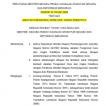 PermenPANRB Nomor 16 Tahun 2009 tentang Jabatan Fungsional Guru dan Angka Kreditnya