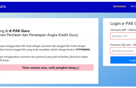 Download Panduan Aplikasi E-PAK Guru Untuk Cek Usulan PAK Online