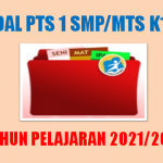 Contoh Soal PTS 1 SMP MTs K13 Tahun Pelajaran 2021/2022