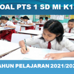 Paket Soal PTS Kelas 5 SD MI Semester 1 Tahun Pelajaran 2021/2022