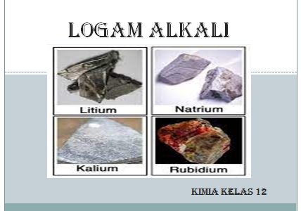 Sifat Unsur Logam Alkali, Kegunaan, dan Kelimpahannya di Alam