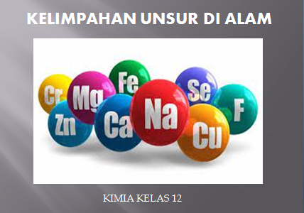 Kelimpahan Unsur-unsur di Alam Materi Kimia Kelas 12 SMA MA