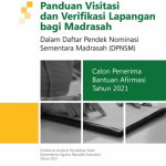 Panduan Visitasi dan Verifikasi Madrasah Calon Penerima Bantuan Afirmasi 2021