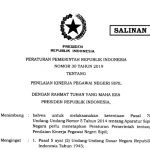 Download PP Nomor 30 Tahun 2019 tentang Penilaian Kinerja PNS