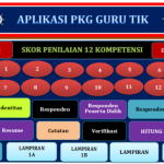 Unduh Aplikasi PKG Versi 360 Derajat Guru TIK dan Contoh Pengisiannya