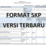 Format Resmi SKP dan Penilaian Prestasi Kerja PNS Tahun 2021