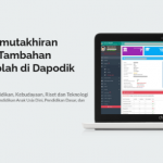 Pemutakhiran Data Tugas Tambahan Kepala Sekolah di Dapodik