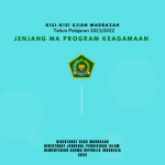 Unduh Kisi-kisi Ujian Madrasah UM Tahun Pelajaran 2021/2022