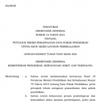 Juknis Pemanfaatan Dapodik untuk Akses Akun Pembelajaran