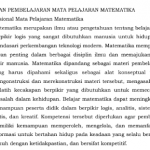 Capaian Pembelajaran Matematika Kurikulum Merdeka