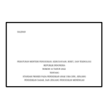 Permendikbudristek Nomor 16/2022 tentang Standar Proses PAUD DIKDASMEN