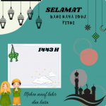 14 Pilihan Twibbon Ucapan Selamat Idul Fitri Tahun 1443 H 2022