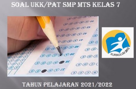 Contoh Soal PAT Matematika Kelas 7 SMP MTs K13 Tahun 2022