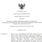 Petunjuk Teknis PPDB SMA SMK Provinsi Bali Tahun Pelajaran 2022/2023