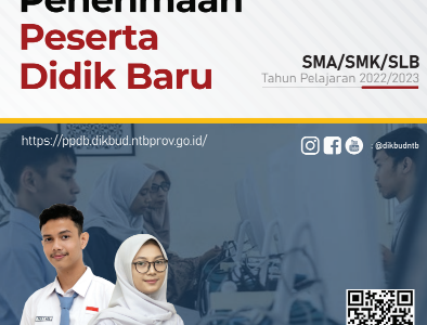 Unduh Juknis PPDB SMA SMK SLB Provinsi Nusa Tenggara Barat TP 2022/2023