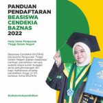 Panduan Pendaftaran Beasiswa Cendikia BAZNAS Tahun 2022