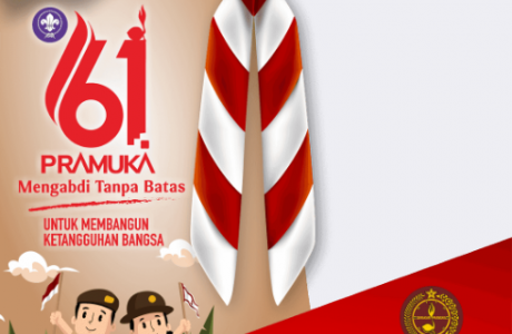 13 Link Twibbon Peringatan HUT Pramuka Ke-61 Tahun 2022