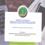 Kaldik Kota Pasuruan Jawa Timur TP 2022/2023