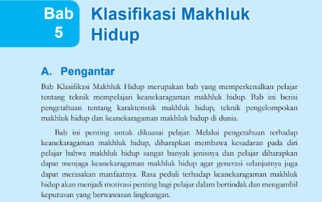 Perangkat Ajar IPA SMP Kurikulum Merdeka Materi Klasifkasi Makhluk Hidup