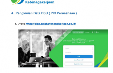 Panduan Pengguna Aplikasi SSIP Rekening Penerima BSU 2022