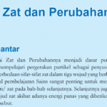 Perangkat Ajar IPA SMP Kelas 7 Kurikulum Merdeka Materi Zat dan Perubahannya 