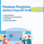 Unduh Buku Panduan Pengisian Apikasi Dapodik Versi 2023