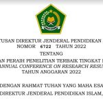 Peraih Penelitian Terbaik Nasional BCRR 2 Tahun 2022