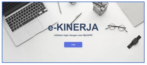 Landing page e-Kinerja 2022