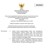 PermenPANRB Nomor 54 Tahun 2022 : Jabatan Fungsional Manggala Agni