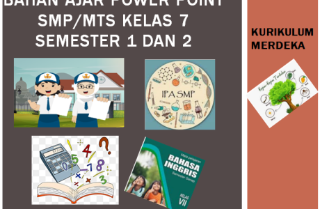 PPT Kelas 7 SMP MTs Semester 1 dan 2 Kurikulum Mereka