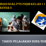 Soal PTS Fiqih Kelas 11 Semester 2 SMA MA Tahun 2023 