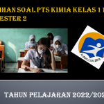 Soal PTS Kimia Kelas 11 Semester 2 SMA MA Tahun 2023 