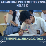 Latihan Soal PTS 2 Ekonomi Kelas 10 SMA MA TP 2022/2023 