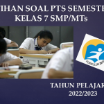 Latihan Soal PTS 2 PJOK Kelas 7 SMP MTs TP 2022/2023 