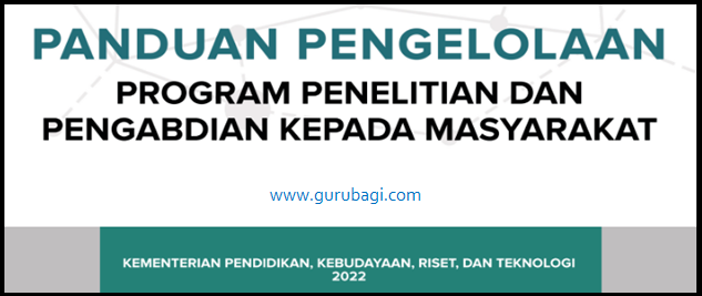 Unduh Panduan Pengelolaan Program Penelitian dan Pengabdian Kepada Masyarakat