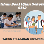 Latihan Soal Ujian Sekolah Kimia SMA MA Tahun 2023