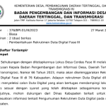 Edaran Pemberitahuan Rekrutmen Duta Digital Fase III