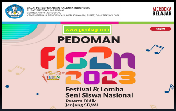 Pedoman Festival Lomba Seni Siswa Nasional FLS2N Jenjang SD MI Tahun 2023